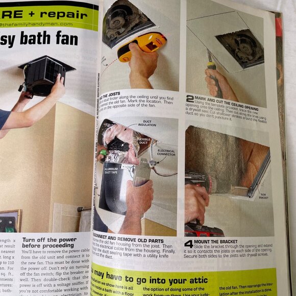 The Family Handyman Magazine September 2015 Tips Tricks Techniques u - Picture 10 of 10